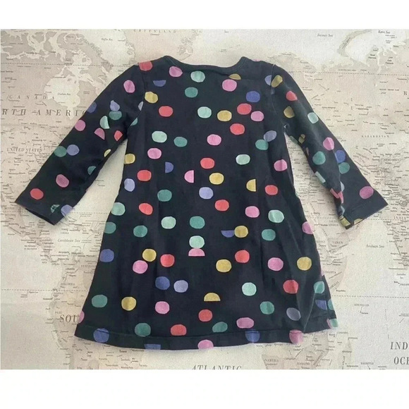 HA Long Sleeve Dot Dress Size 2T - Picture 3 of 4